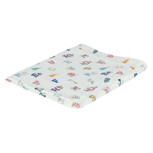 NWT RALPH LAUREN X RILEY  SHEEHEY BABY GIRLS BOYS BLANKET LOGO PRINT - Picture 2 of 14